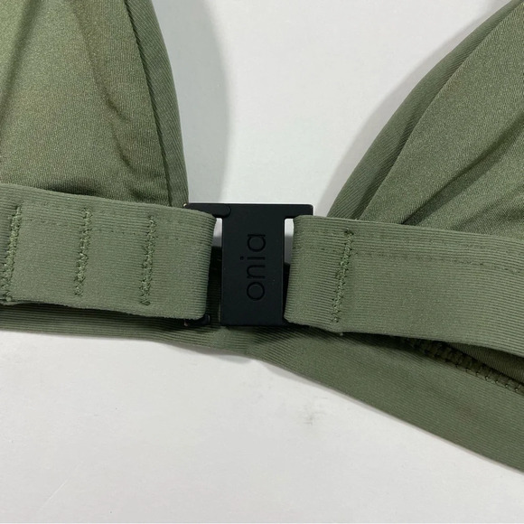 Onia Sani 2 Piece Triangle Bikini Green - Picture 3 of 7